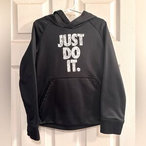 Nike Kids Black Dri-Fit Hoodie - Size XS